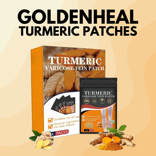 GoldenHeal™ - Turmeric Patches For Varicose Veins and Pain Relief