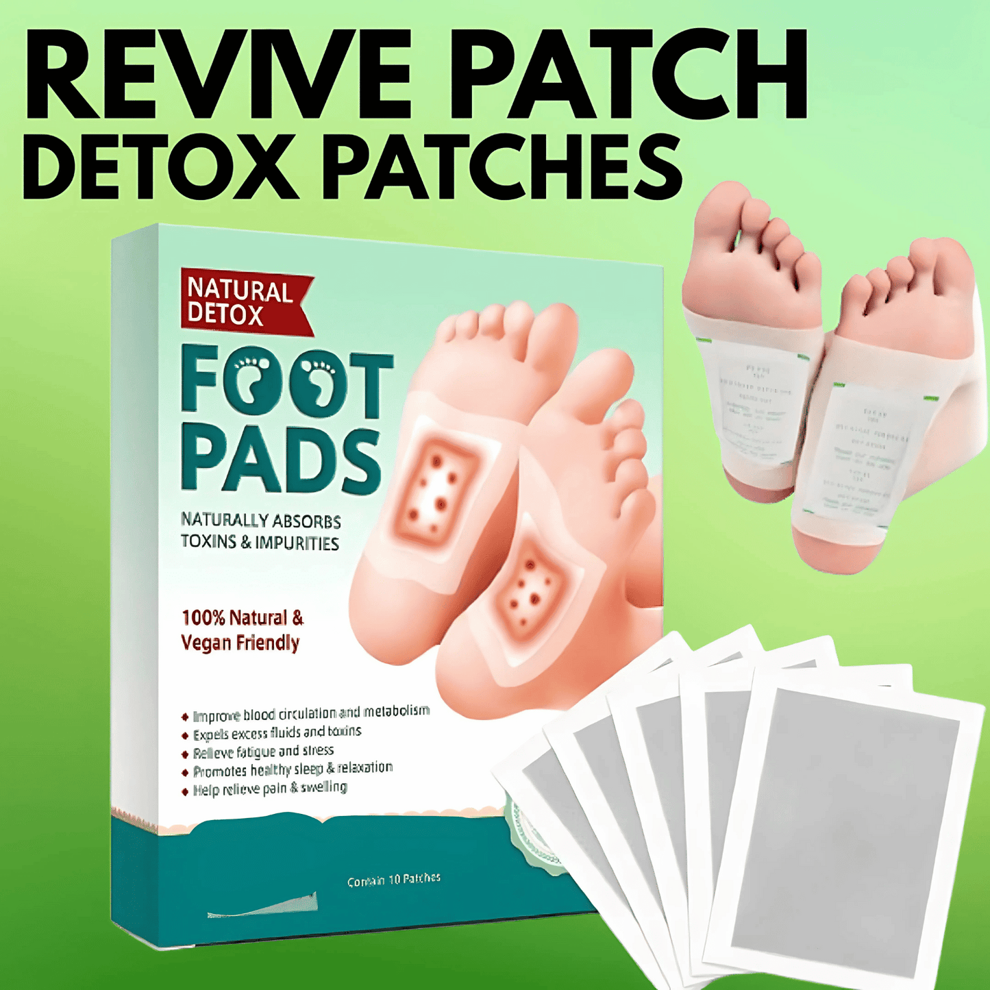 Revive™ – Detox Patch (Pack of 10)