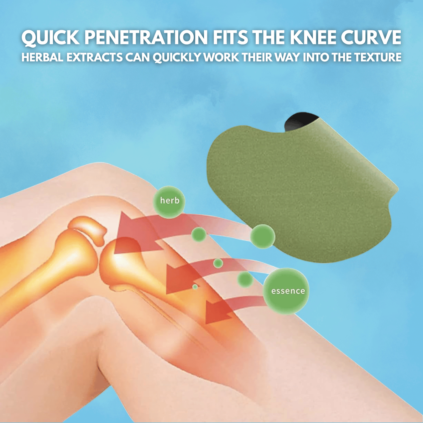 EasePatch- Japanese Instant Joint Pain Relief Patch (Pack of 10 Patches)