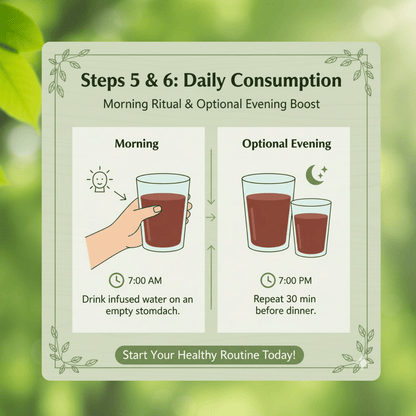 Sugar Balance Wooden Water Glass