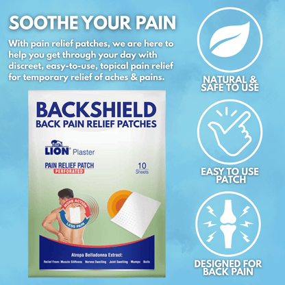 BackShield - Back Pain Relief Patches