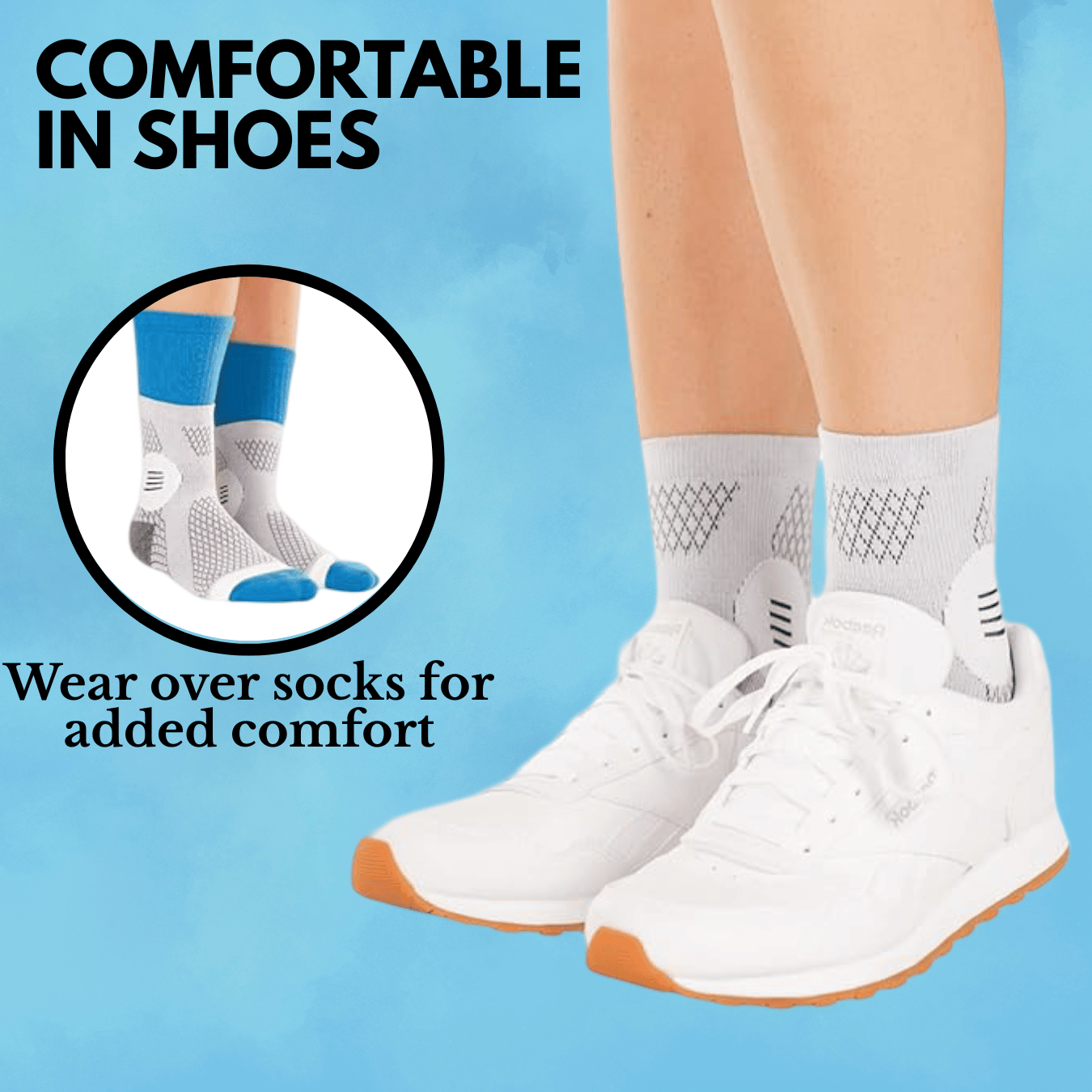 TheraHeel™  - Neuropathy Compression Socks for Foot Pain and Swelling Relief. (Buy 1 Get 1 Free)
